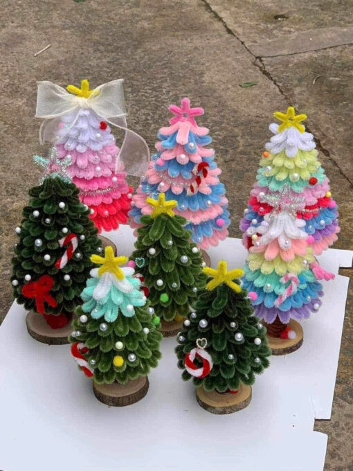 Cây thông Noel handmade